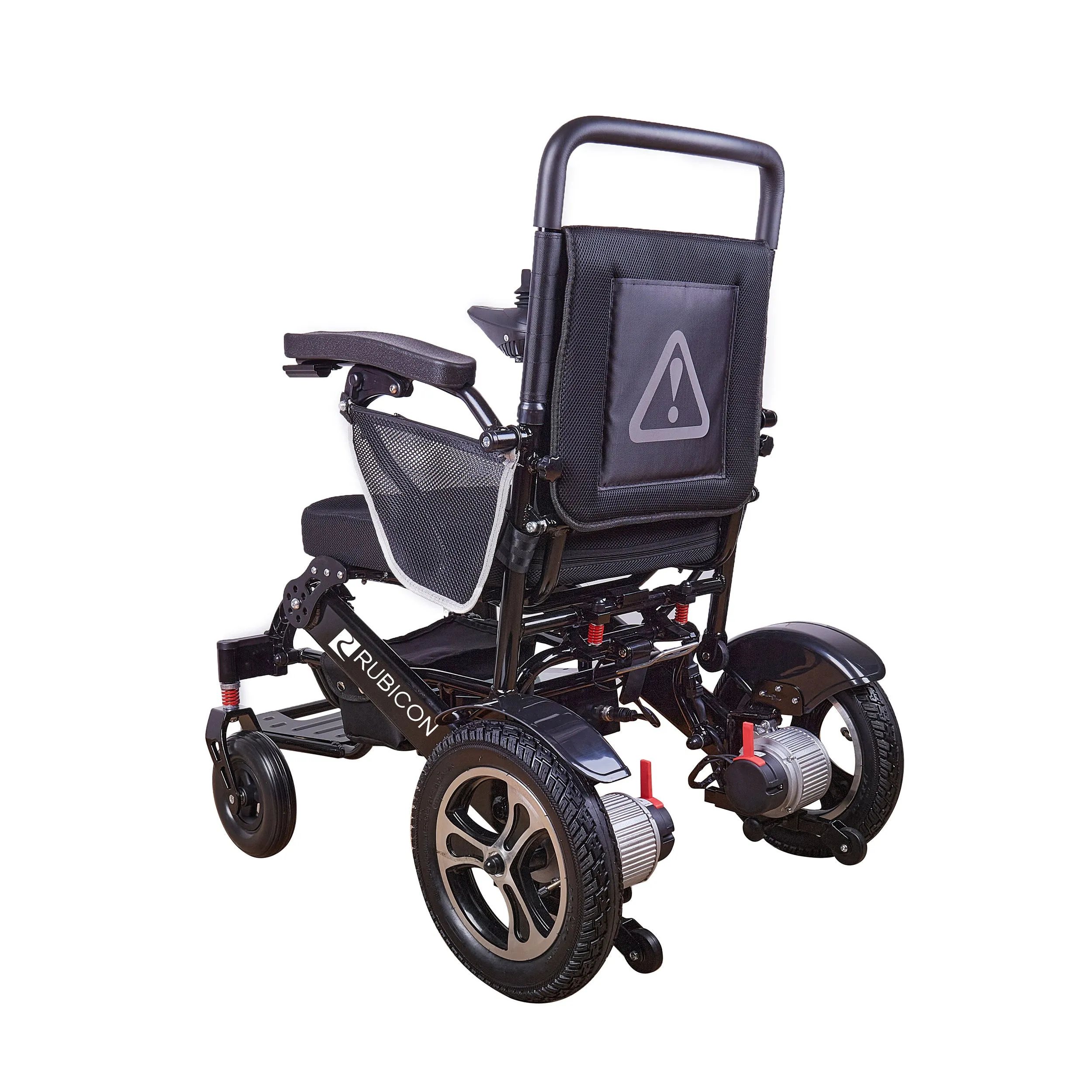 Rubicon DX14 - Longest Range Premium Electric Wheelchair for All-Terrain & Indoor Use | Foldable, Lightweight, Dual Motor Powered for Seniors