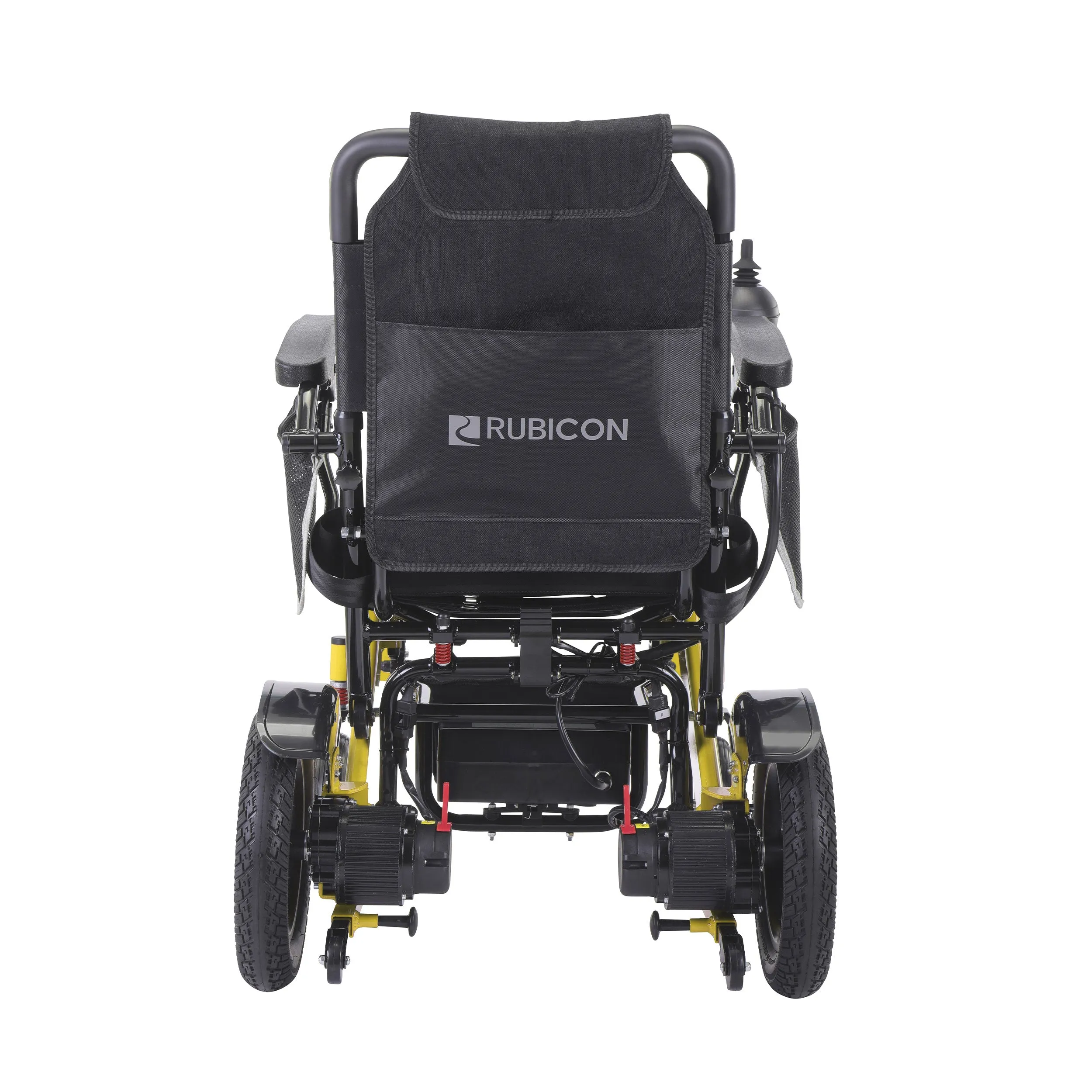 Rubicon DX14 - Longest Range Premium Electric Wheelchair for All-Terrain & Indoor Use | Foldable, Lightweight, Dual Motor Powered for Seniors