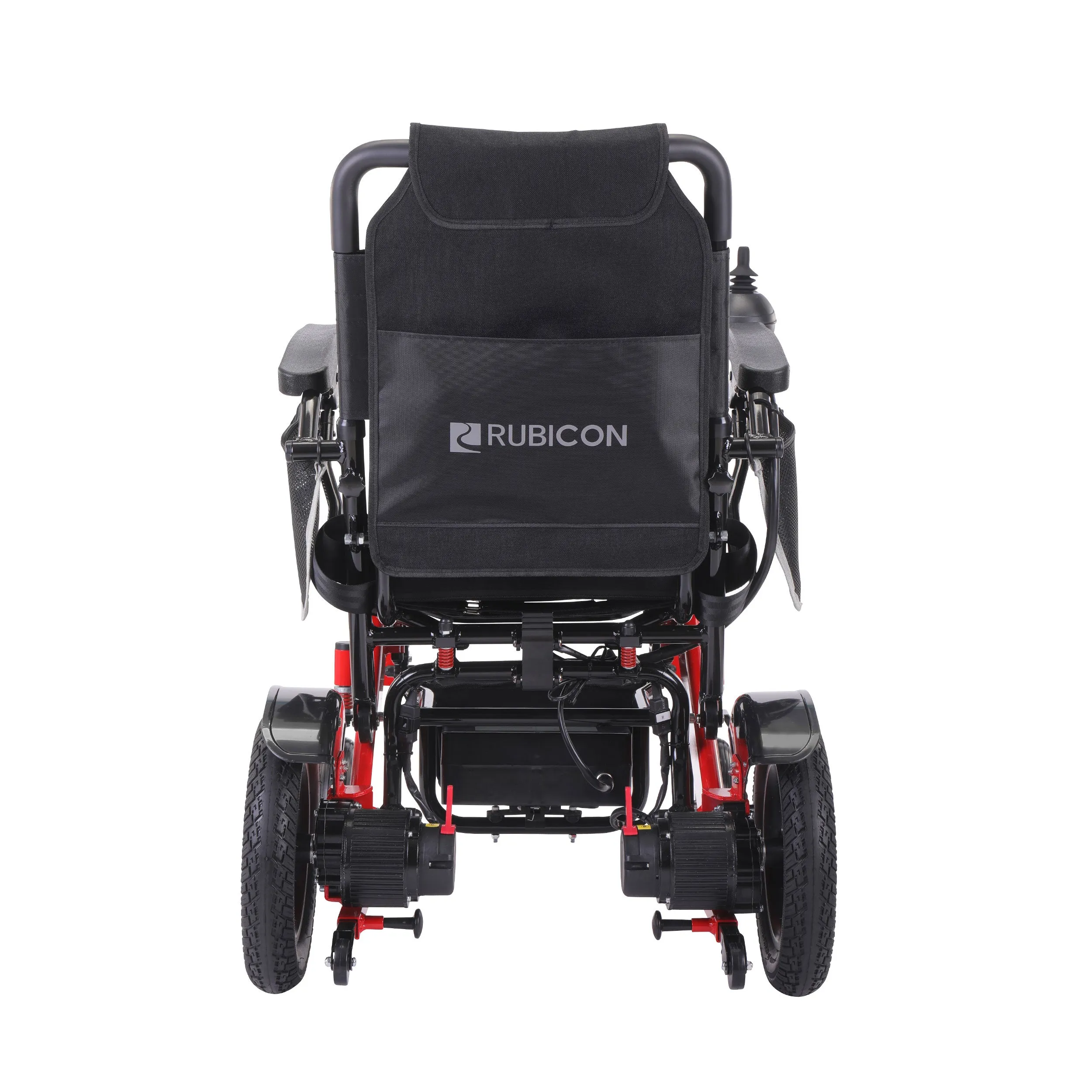 Rubicon DX14 - Longest Range Premium Electric Wheelchair for All-Terrain & Indoor Use | Foldable, Lightweight, Dual Motor Powered for Seniors