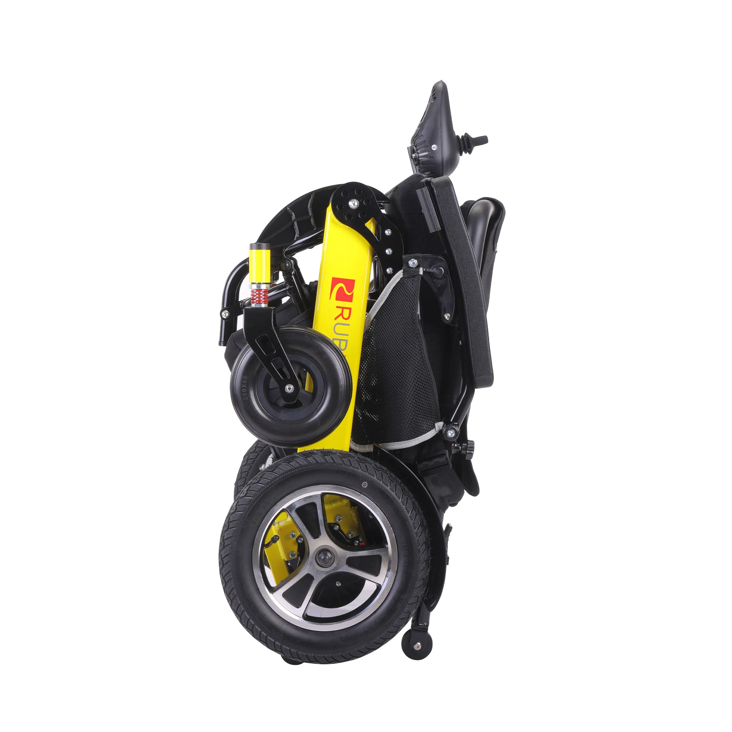 Rubicon DX14 - Longest Range Premium Electric Wheelchair for All-Terrain & Indoor Use | Foldable, Lightweight, Dual Motor Powered for Seniors