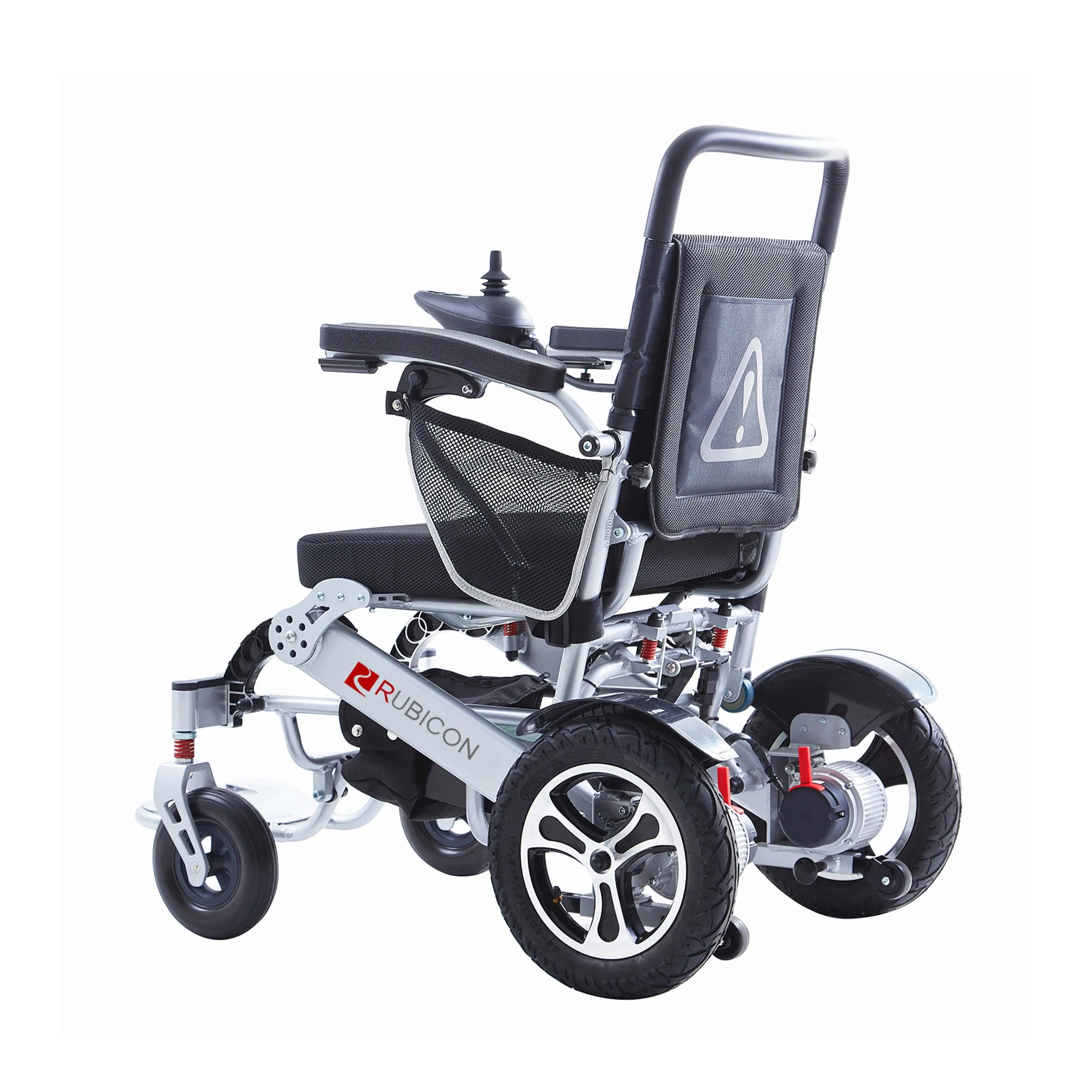 Rubicon DX14 - Longest Range Premium Electric Wheelchair for All-Terrain & Indoor Use | Foldable, Lightweight, Dual Motor Powered for Seniors