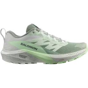 Salomon Sense Ride 5 Shoes (Women's) Lily Pad/Metal/Green Ash