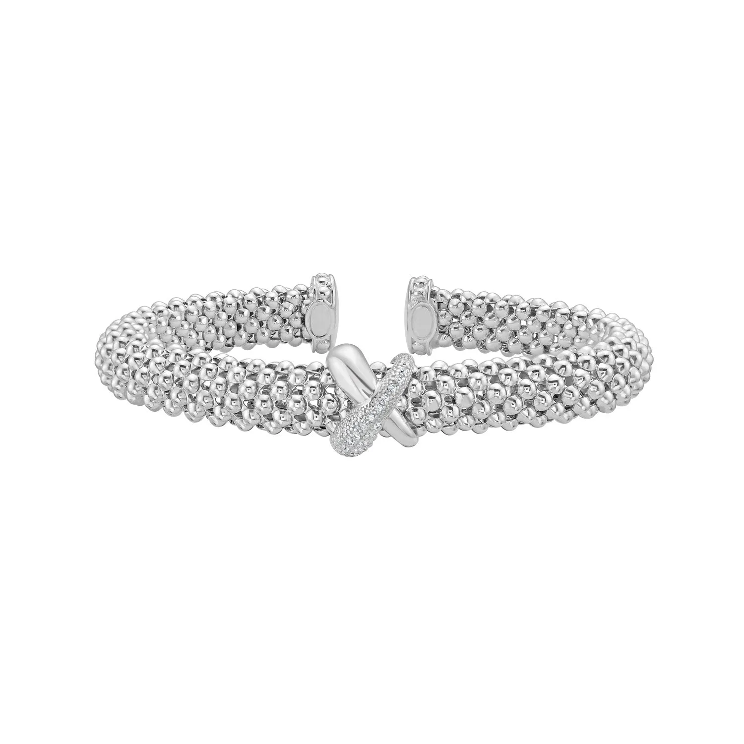 Silver & Diamond Prosecco X Cuff