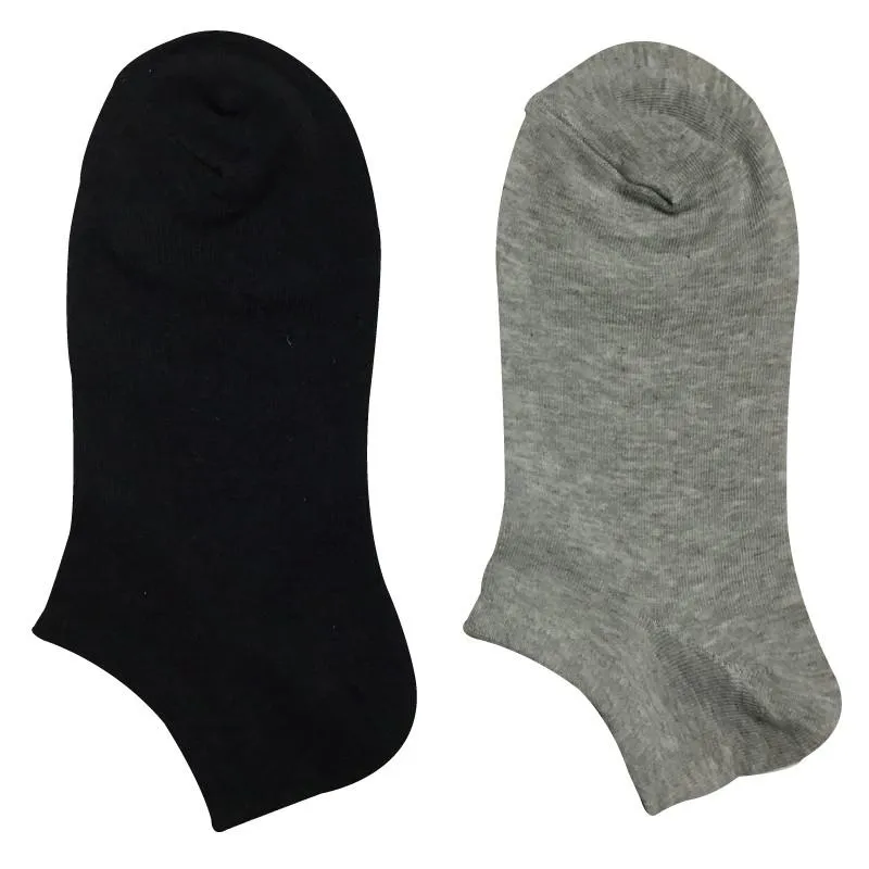 Sneaker Socks -Uses Combed Cotton - Plain-