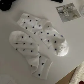 Solid Color Casual Small Socks