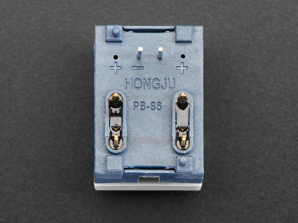 Step Switch with LED - Three Pack of Green with Red LED - PB86