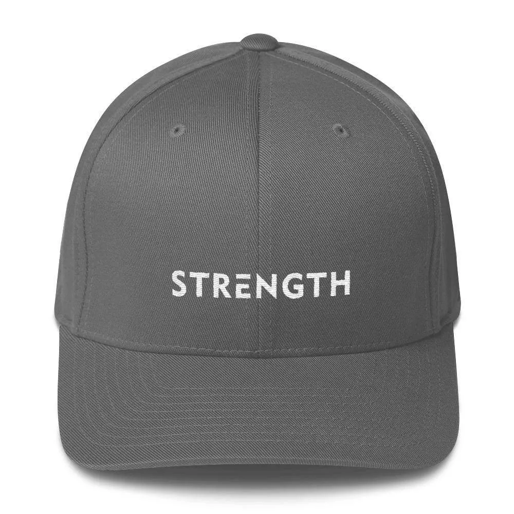 Strength Fitted Twill Flexfit Baseball Hat