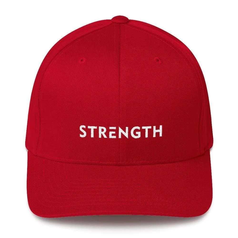 Strength Fitted Twill Flexfit Baseball Hat
