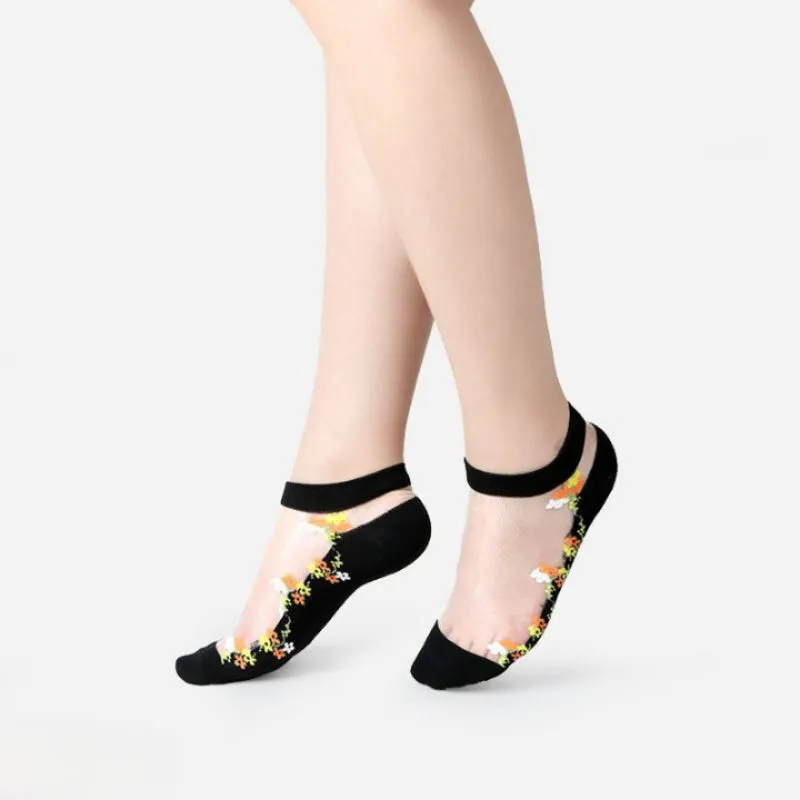 Stretchable Ankle Net Socks