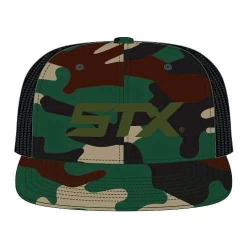 STX Camo Trucker Snapback Lacrosse Hat Cap