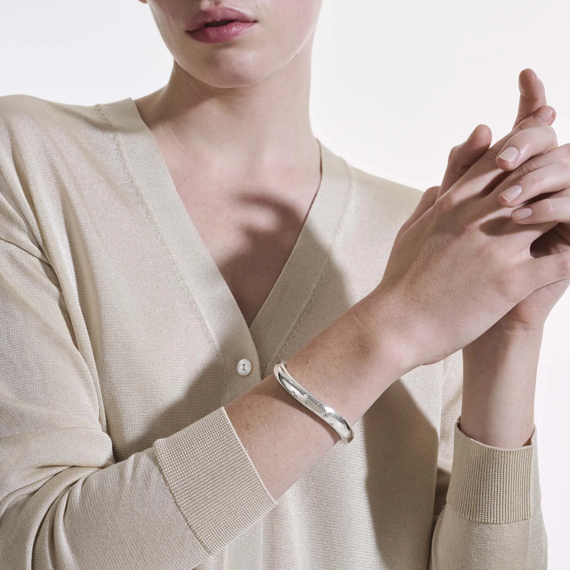 Surf Diamond Cuff