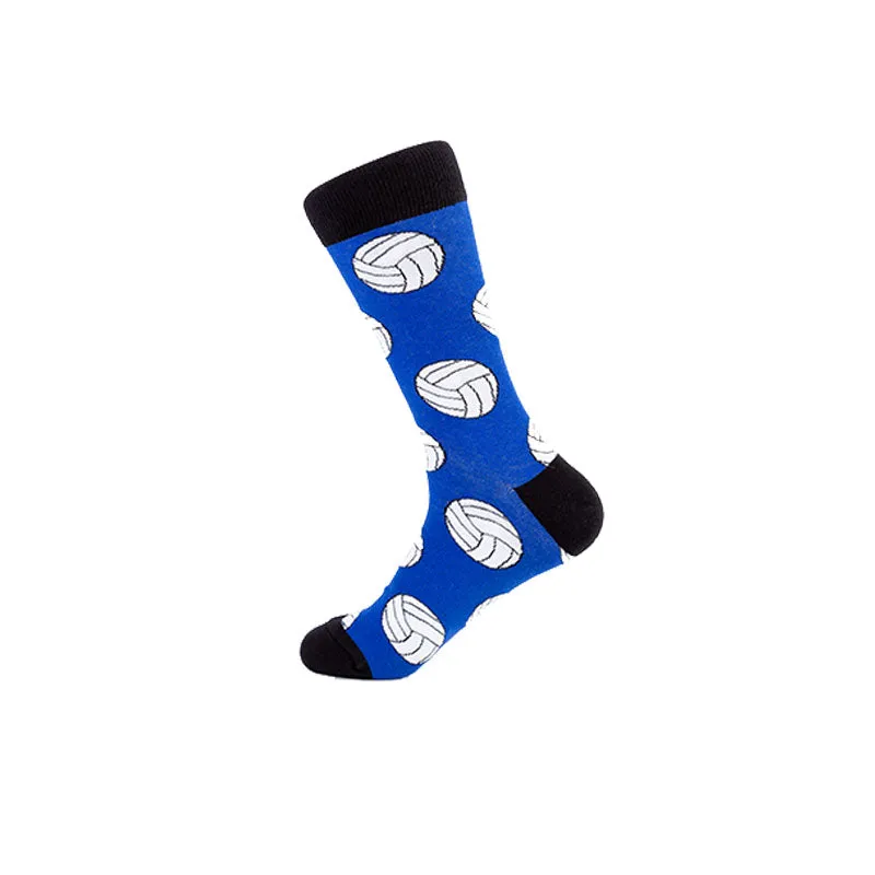 Sweetnana Women and Men's Fun Dress Socks Colorful Novelty Patterned Cotton Crew Socks Seamless Cotton Socks