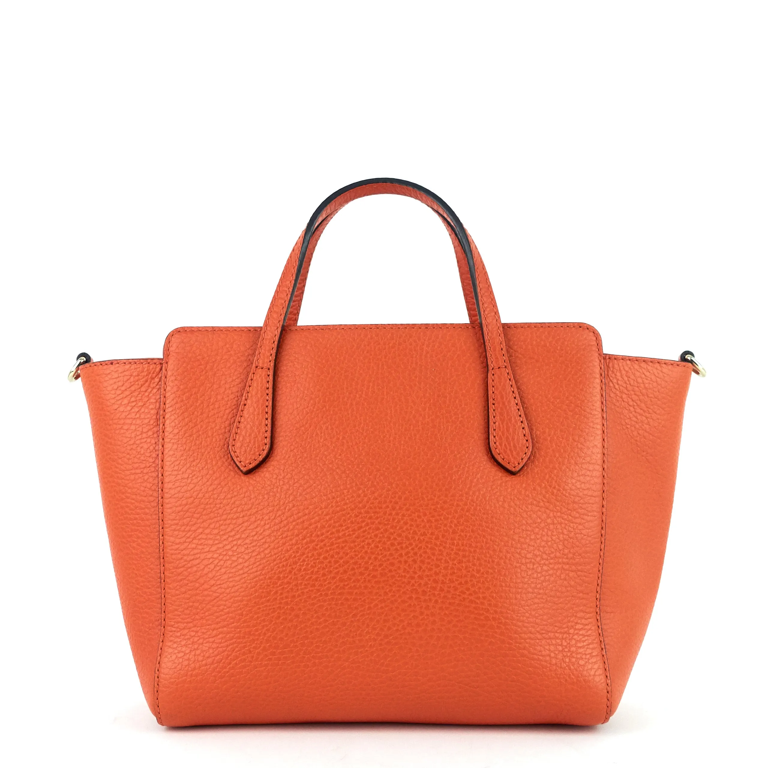 Swing Small Textured Calfskin Tote Bag