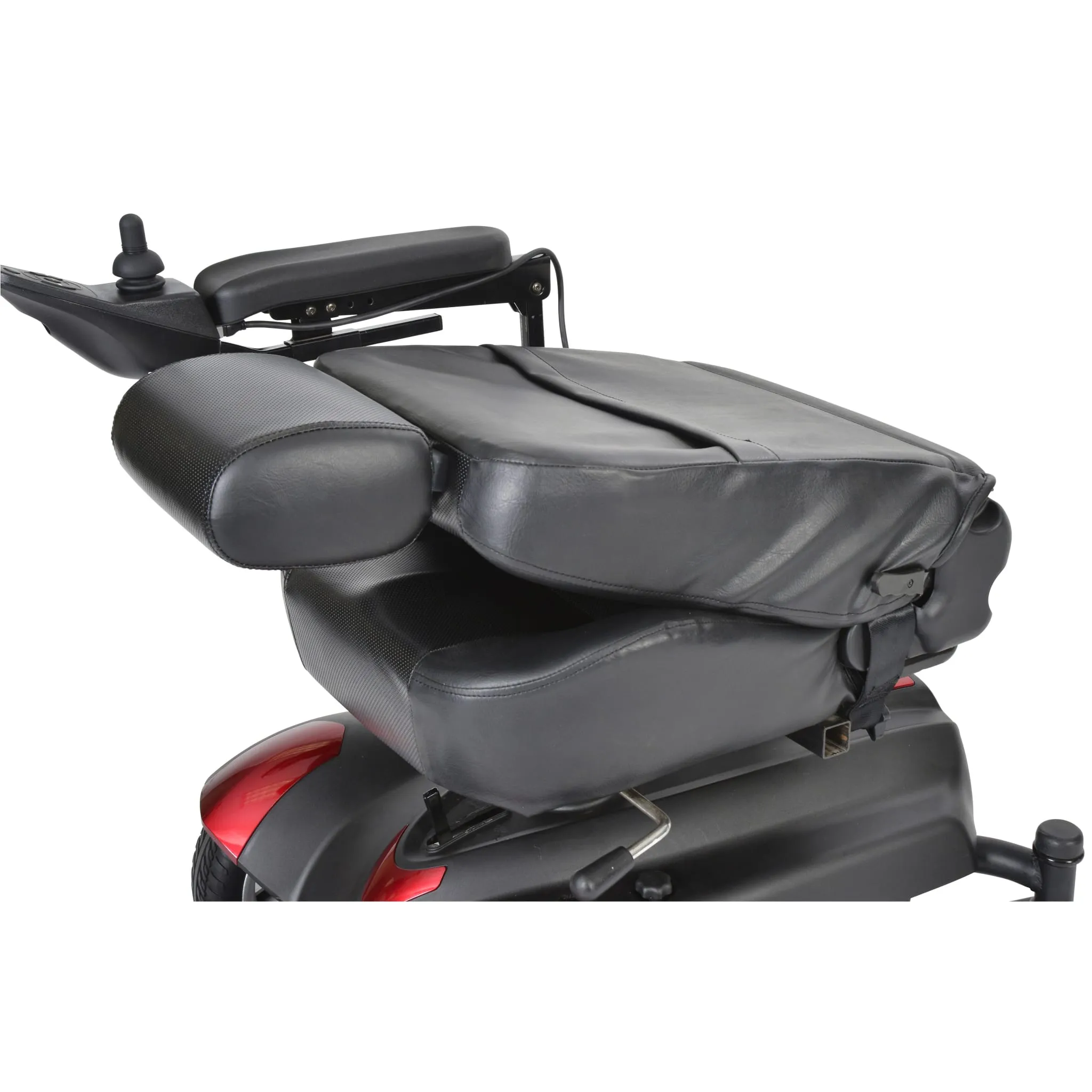 Titan X16 Front Wheel Power Wheelchair, Full Back Captain&apos;s Seat, 20" x 18"