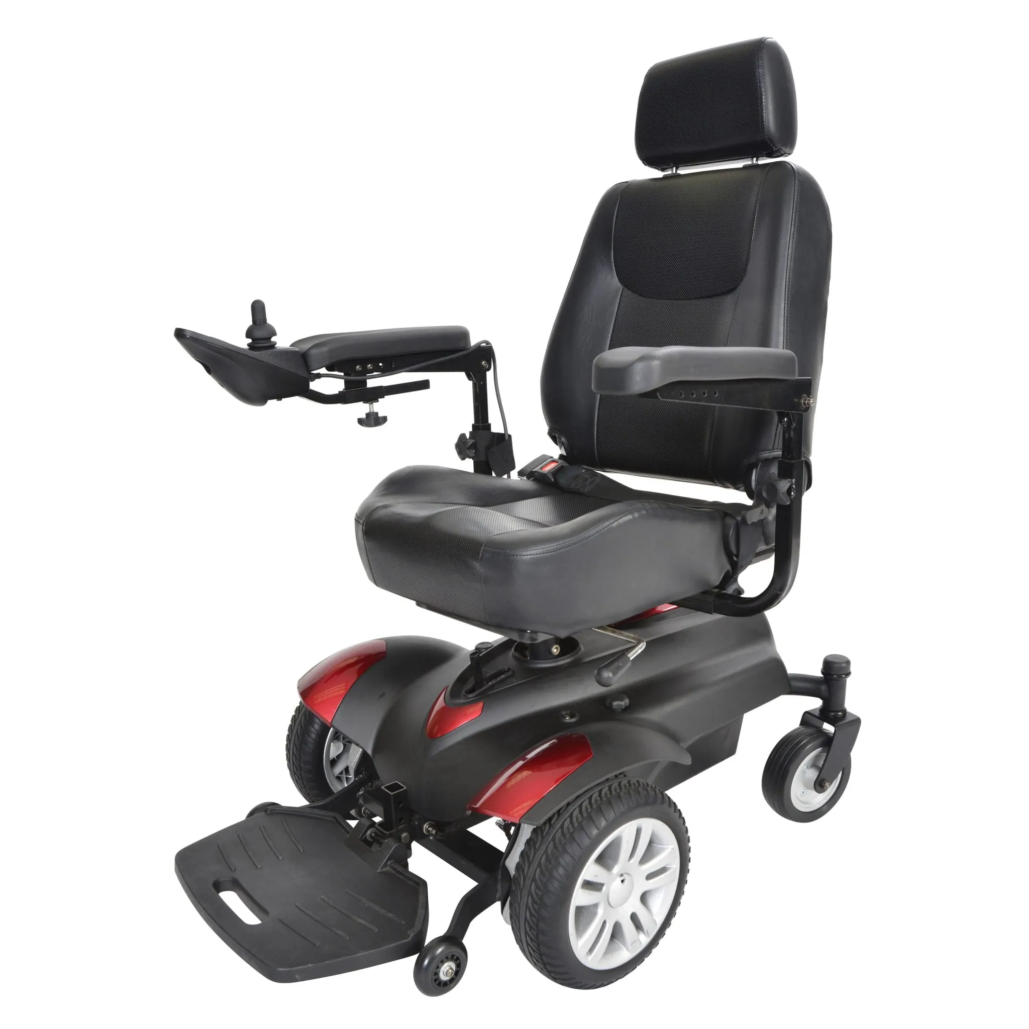Titan X16 Front Wheel Power Wheelchair, Vented Captain&apos;s Seat, 18" x 18"