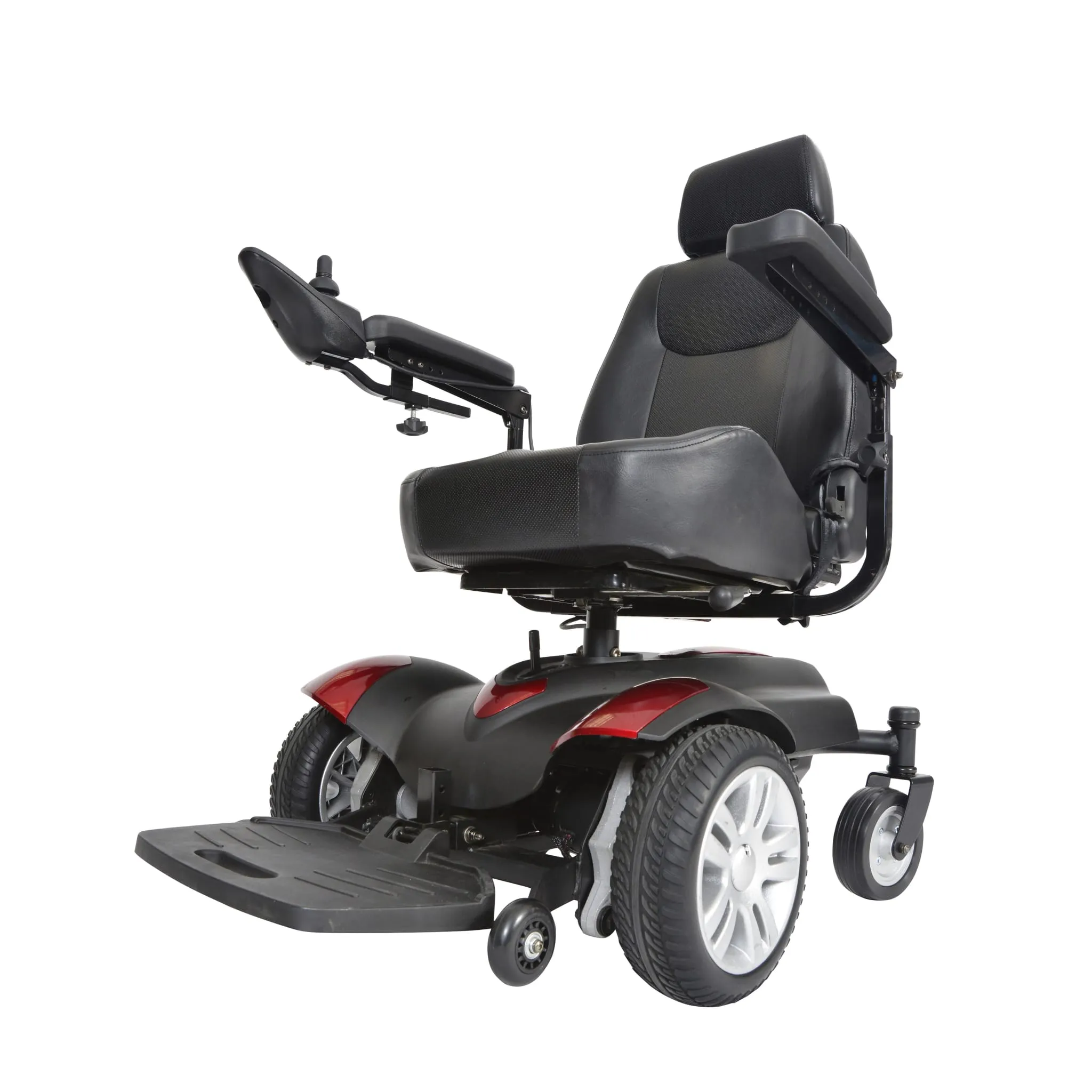Titan X23 Front Wheel Power Wheelchair, Full Back Captain&apos;s Seat, 20" x 20"