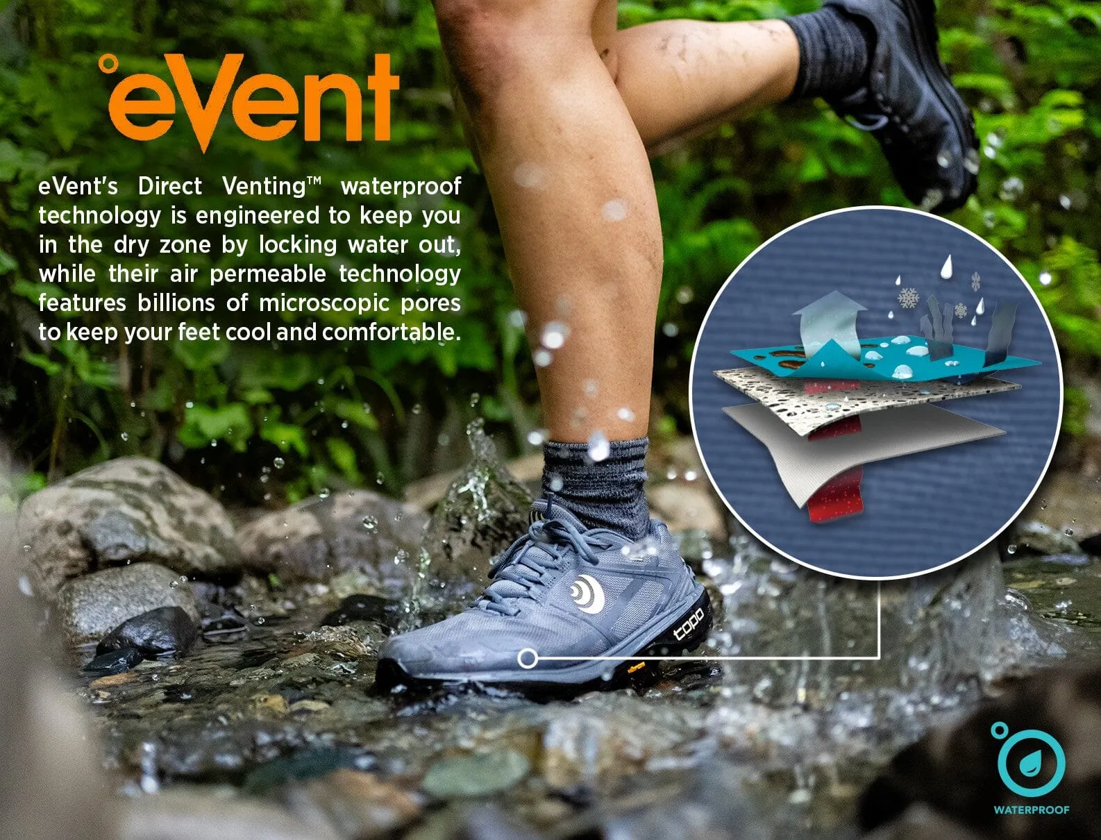 Topo Men's Terraventure 4 Waterproof Trail Running Shoes