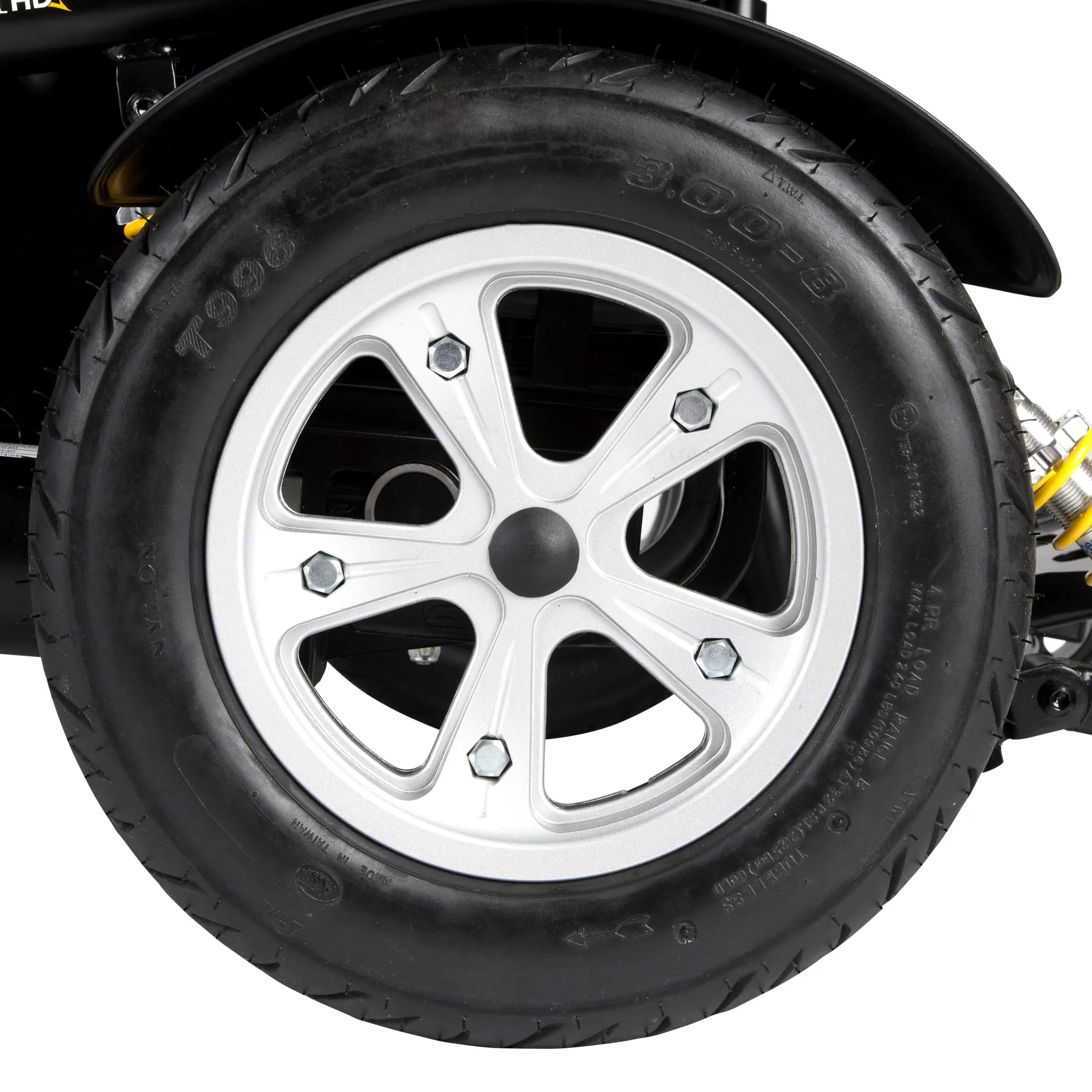 Trident HD Heavy Duty Power Wheelchair, 24" Seat