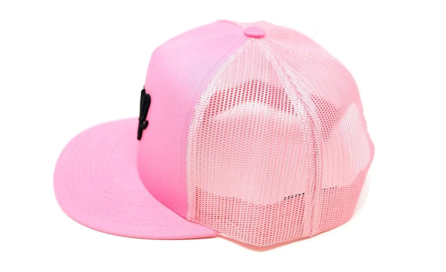 TUFF Script Pink Trucker Snapback