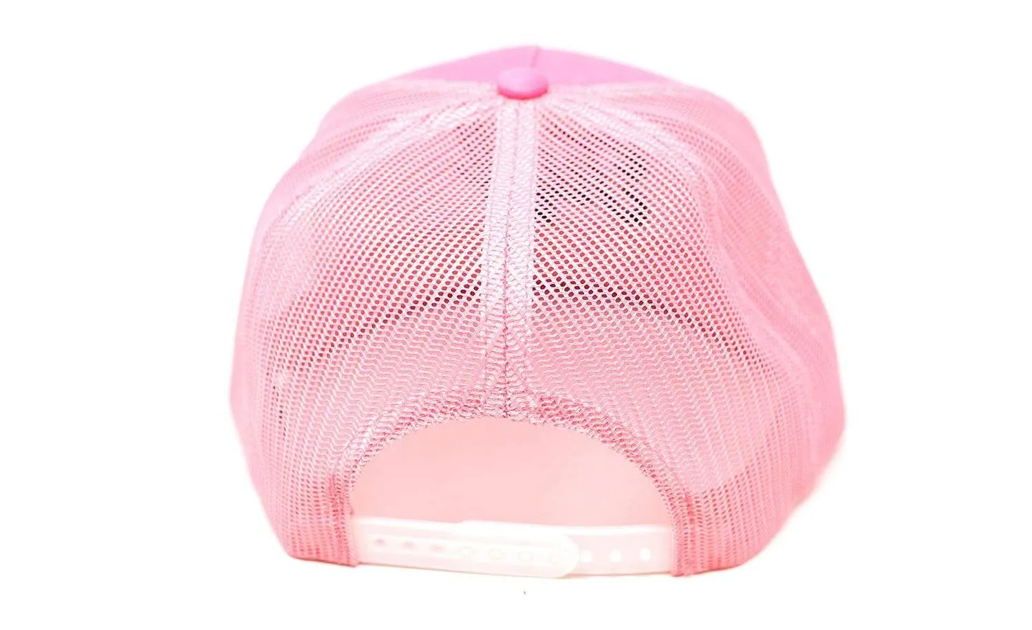 TUFF Script Pink Trucker Snapback