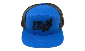 TUFF Script Royal Blue Trucker Snapback