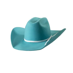 TWISTER TURQUOIS YOUTH WOOL COWBOY HAT