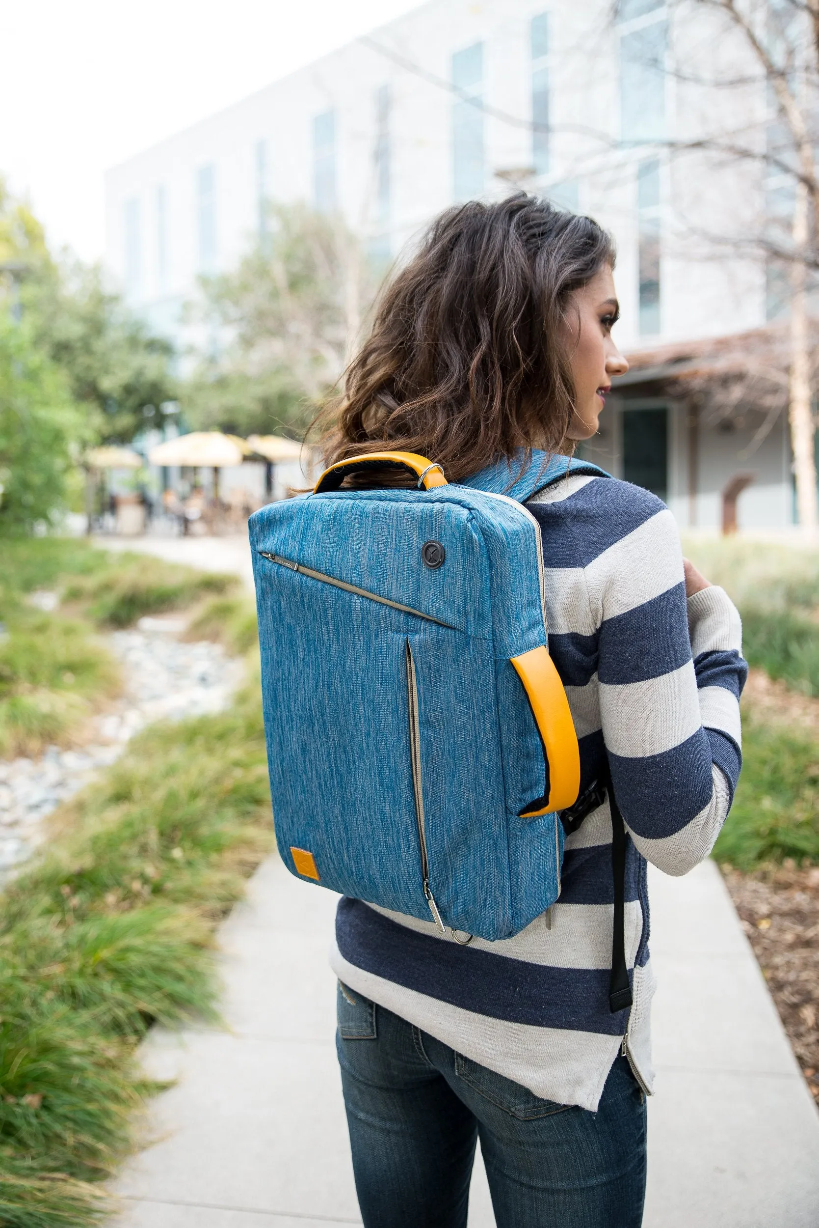 Vangoddy Slate 3 in1 Laptop Backpack Messenger Bag HP 15.6 inch Laptops