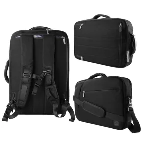 VanGoddy Slate Black Convertible Laptop Bag for MSI Shadow GS30 13.3", P PS42 14"