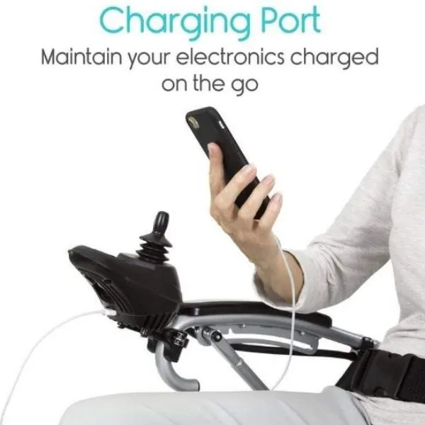 Vive Health Long Range Folding Power Wheelchair