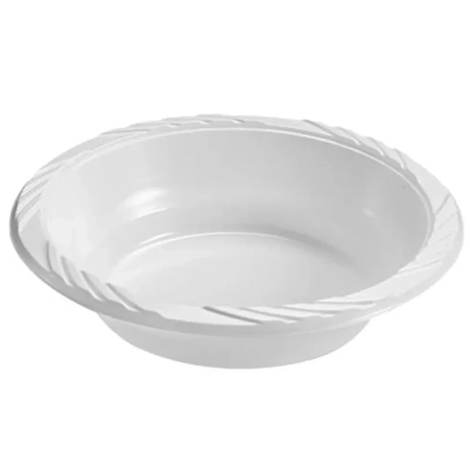 *WHOLESALE* 18 oz. Disposable and Lightweight White Dessert Bowls | 800 ct/case