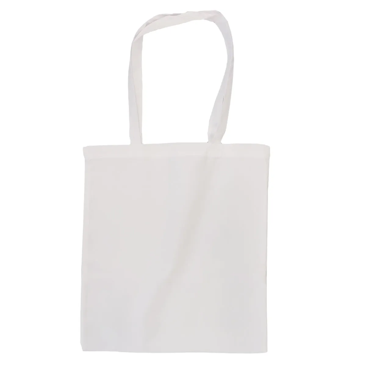 Wholesale Carton - 100 x 'New York' Sublimation Tote Bags - Canvas White - Long Handles