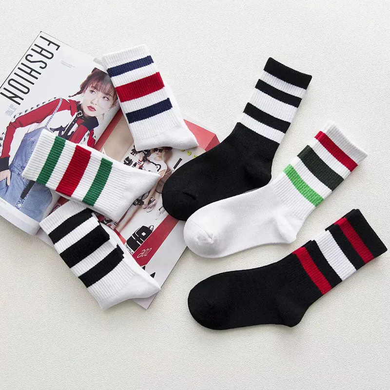 Women's Autumn Striped Socks