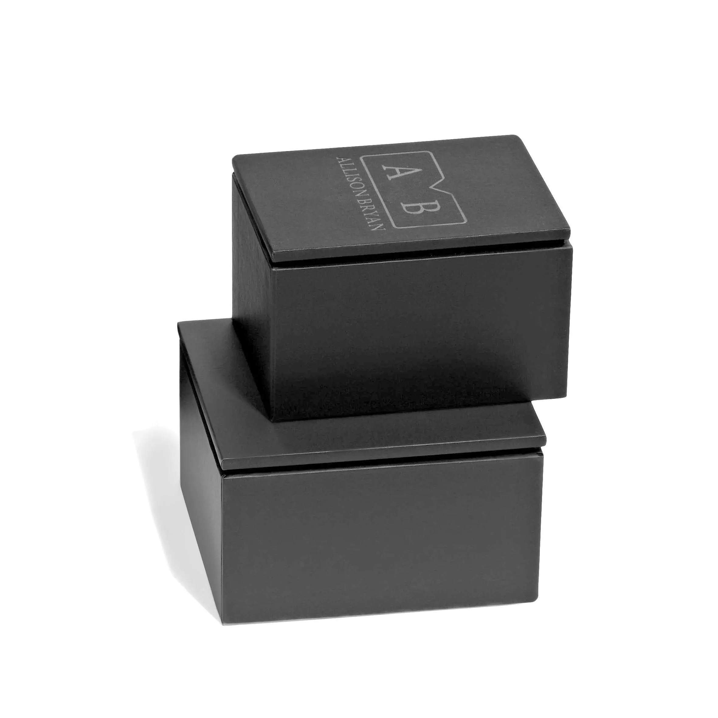 Women's Cuff Bracelet in White Gold with Black Diamonds