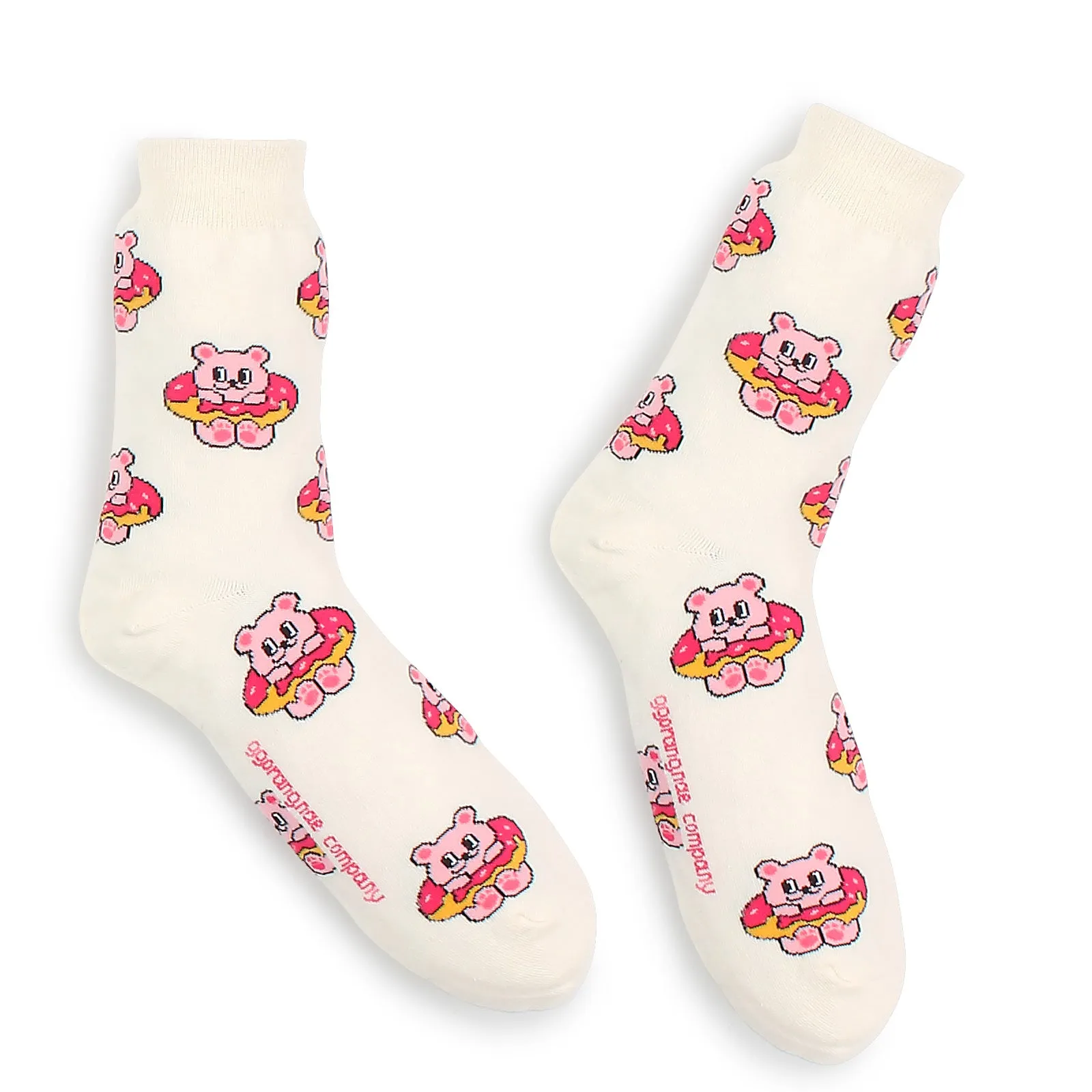 Yummy Friends Socks  like Mukbang (crew 5pairs) OP15